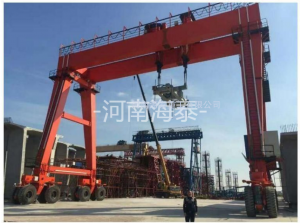 新加坡-電動(dòng)輪胎提梁機(jī)-MGT100t-18m