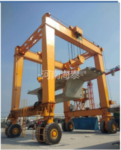 澳大利亞-液壓輪胎提梁機(jī)-YTL60+60t-9.5m