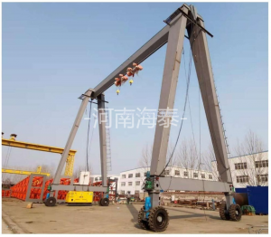 新疆-電動(dòng)輪胎門式起重機(jī)-MHET16+16t-19m